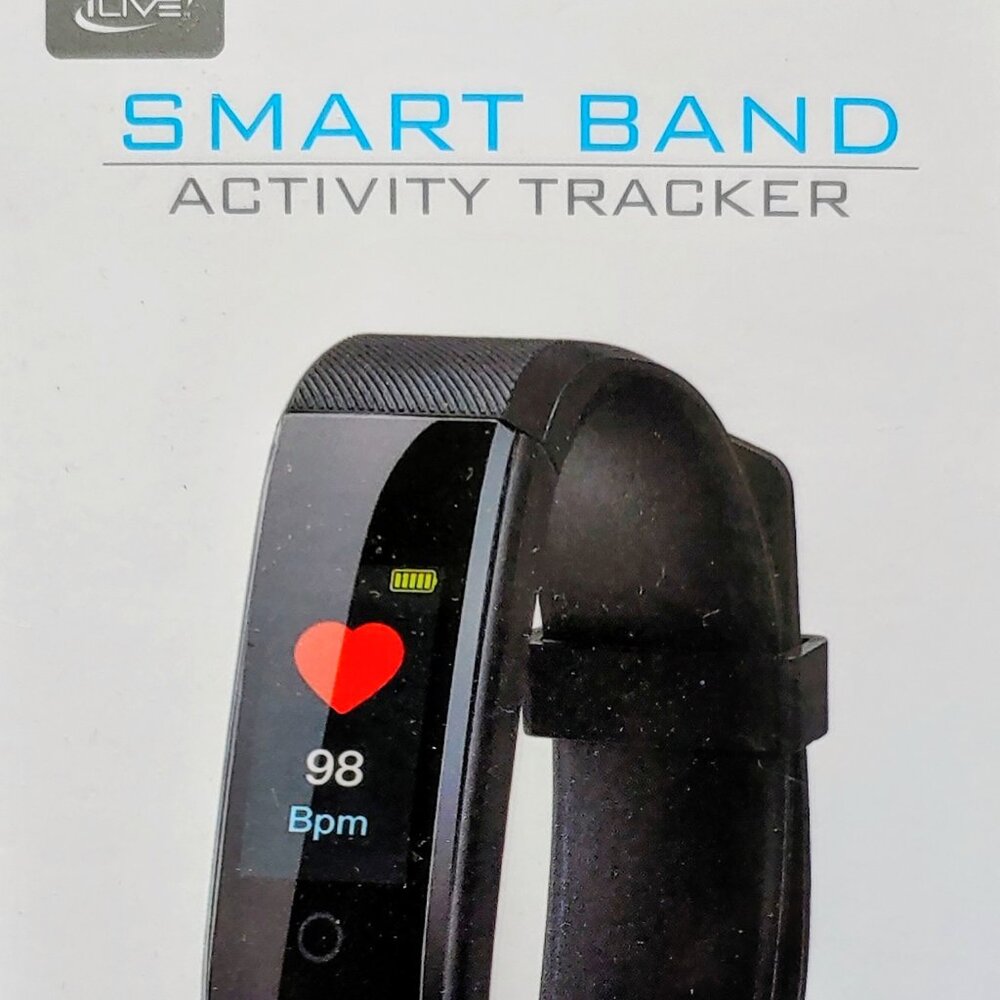 iLive Smart Band Fitness Tracker with Heart Rate Monitor - NEW!